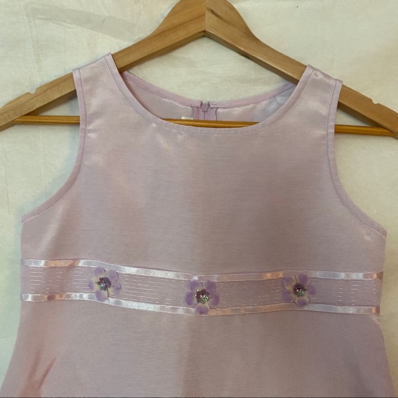 BONNIE JEAN Lavender Girls Dress & Jacket size 10 - Picture 5 of 10
